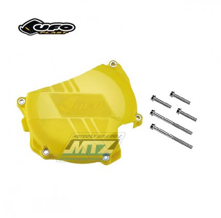 Kryt spojkovho vka UFO Suzuki RMZ450 / 11-24 - lut