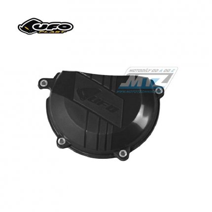 Kryt spojkového víka UFO KTM 450SXF / 13-15 + 450EXC / 12-16 + 500EXC / 12-16 + Husqvarna FC450+FE450+FE501 - černý