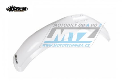 Blatník přední Yamaha YZ125+YZ250 / 87-91 + YZ490 - barva bílá