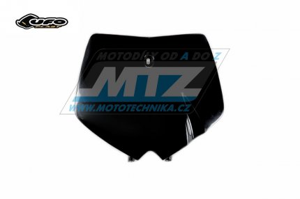 Tabulka přední KTM 125+250+360+380SX + 125+200+250+300+360+380EXC / 99-02 + 400+450+520SX+EXC / 00-02 - barva černá