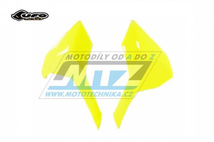 Bočnice Husqvarna TC125+ 300 + FC250+350+450 / 16-18 + TC250 / 17-18 + TE125+250+300 + FE250+350+450+501 / 17-19 - barva žlutá