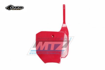 Tabulka přední Honda CR80 / 96-02 + CR85 / 03-07 + CRF150R / 07-25 - barva červená