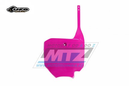 Tabulka přední Honda CR80 / 96-02 + CR85 / 03-07 + CRF150R / 07-25 - barva růžová