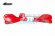 Kryty páček UFO Honda CRF450R / 02-03 - barva červená
