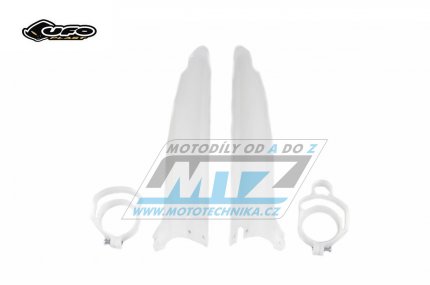Kryty předních vidlic Kawasaki KX125+KX250+KX500 / 96-03 - barva bílá