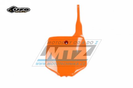 Tabulka přední Kawasaki KX65 / 01-25 + KLX110 / 01-09 - barva oranžová
