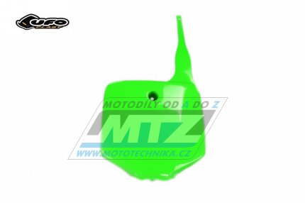 Tabulka pedn Kawasaki KX65 / 01-23 + KLX110 / 01-09 - barva zelen