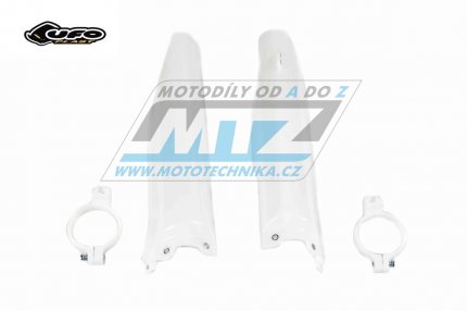 Kryty předních vidlic Kawasaki KX125+KX250 / 04-08 + KXF250 / 04-05 + Suzuki RMZ250 / 04-06 - barva bílá