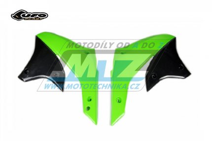 Spojlery Kawasaki KLX450R / 07-16 - barva zeleno-ern