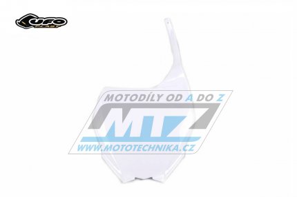 Tabulka přední Yamaha YZ125+YZ250 / 06-14 + YZF250 + YZF450 / 06-09 - barva bílá