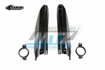 Kryty předních vidlic Suzuki RM125+RM250 / 99-00 - barva černá