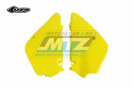 Bočnice Suzuki RM85 / 00-25 - barva žlutá (žlutá Suzuki 2000-2020)