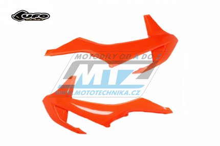 Spojlery KTM 125SX+150SX / 16-18 + 250SX / 17-18 + 250SXF+350SXF+450SXF / 16-18 + 125EXC+200EXC+250EXC+300EXC / 17-19 + 250EXCF+350EXCF+450EXC+500EXC / 17-19 - barva FLUO oranžová (neon oranžová)