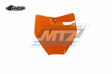 Tabulka přední KTM 65SX / 16-23 - barva oranžová