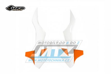 Spojlery KTM 85SX  / 18-24 - barva bílo-oranžová