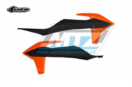 Spojlery KTM 125SX+150SX+250SX + 250SXF+350SXF+450SXF / 19-22 + EXC+EXCF / 20-23 - barva černo-oranžová