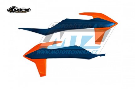 Spojlery KTM 125SX+150SX+250SX + 250SXF+350SXF+450SXF / 19-22 + EXC+EXCF / 20-23 - barva modro-oranžová
