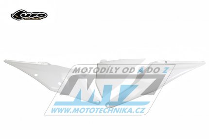 Bočnice + levý kryt air-boxu KTM 125SX+150SX+250SX + 250SXF+350SXF+450SXF / 19-22 + EXC+EXCF / 20-23 - barva bílá
