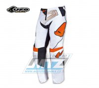 Kalhoty motokros dtsk UFO ICONIC - blo-oranov - velikost 32-34