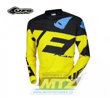 Dres motokros UFO MIZAR - žlutý - velikost XL