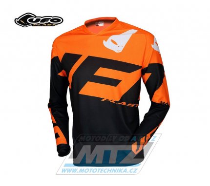 Dres motokros UFO MIZAR - oranžový - velikost L