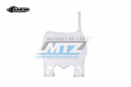 Tabulka přední Honda CRF250R / 10-13 + CRF450R / 09-12 - barva bílá