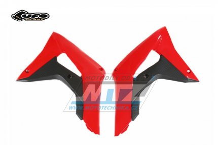 Spojlery Honda CRF450R / 17-20 + CRF250R / 18-20 - barva červeno-černá
