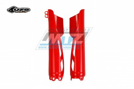 Kryty předních vidlic Honda CRF450R / 19-25 + CRF250R / 19-25 + CRF250L+CRF300L - barva červená