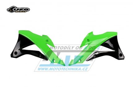 Spojlery Kawasaki KX85 / 14-21 - barva zeleno-ern