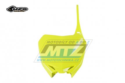 Tabulka pedn Suzuki RMZ250 / 10-18 + RMZ450 / 08-17 - barva FLUO lut (neon lut)