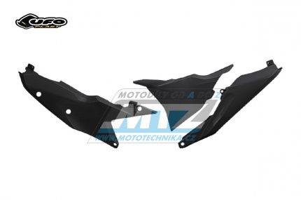Bočnice + levý kryt air-boxu KTM SX+SXF / 23-25 + EXC+EXCF / 24-25 - barva černá