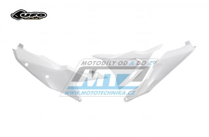 Bočnice Racing s děrovaným krytem KTM SX+SXF / 23-24 - barva bílá