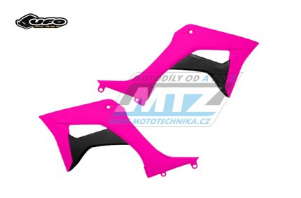 Spojlery Honda CRF110F / 19-25 - barva FLUO růžovo-černá (neon růžovo-černá)