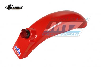 Blatník zadní UFO Vintage - ME08036-B - univerzální + Enduro se světlem - KTM / 75-76 + Gori / 74-76 + Beta / 76-78 - barva červená