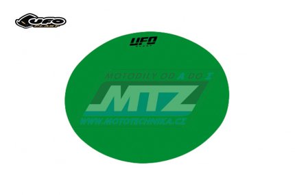 Polep číslových tabulek přední/boční UFO Vintage - ME08050-A - universal Cross - barva zelená