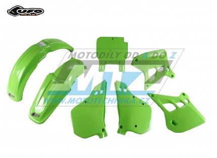 Sada plast Kawasaki KX125 / 90-91 - barva zelen