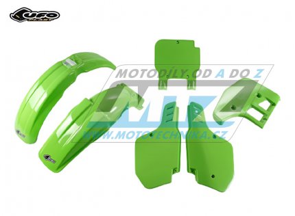 Sada plastů Kawasaki KX125 / 89 - barva zelená