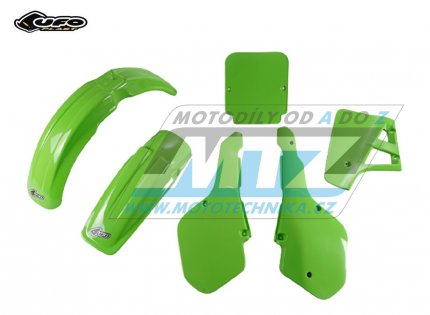 Sada plastů Kawasaki KX125 / 87 - barva zelená