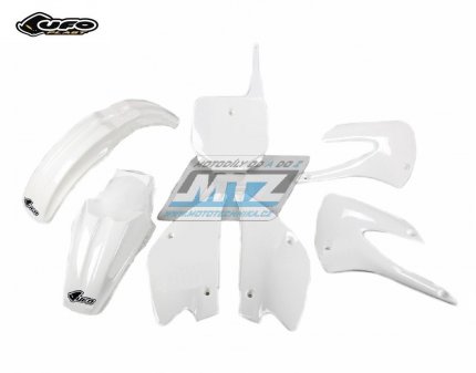 Sada plastů Kawasaki KX85 / 01-09 + 11-12 - barva bílá