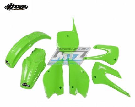 Sada plast Kawasaki KX85 / 01-09 + 11-12 - barva zelen