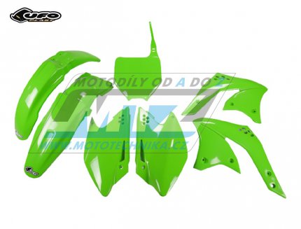 Sada plast Kawasaki KXF250 / 08 - barva zelen
