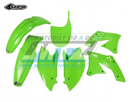 Sada plast Kawasaki KXF250 / 09+12 - barva zelen