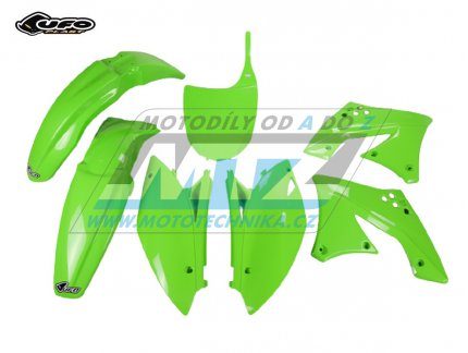 Sada plastů Kawasaki KXF250 / 10-11 - barva zelená