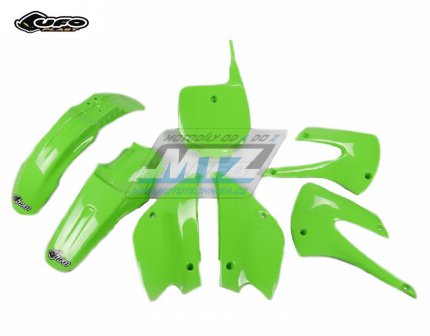 Sada plast Kawasaki Restyling KX85 / 13 - barva zelen