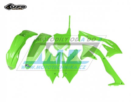 Sada plast Kawasaki KXF450 / 18 - barva zelen