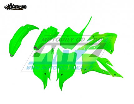 Sada plast Kawasaki KX85 / 22-25 - barva FLUO zelen (neon zelen)