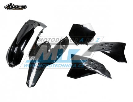 Sada plast KTM 125SX+144SX+250SX + 250SXF+450SXF+505SX+525SX / 07-10 - barva ern