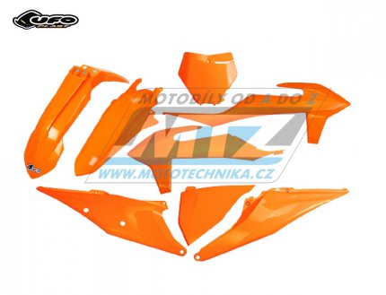 Sada plast KTM 125SX+150SX+250SX + 250SXF+350SXF+450SXF / 19-22 + XC+XCF / 19-22 - barva oranov