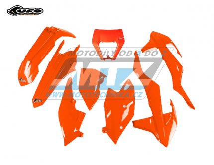 Sada plastů KTM 125EXC+150EXC+250EXC+300EXC + 250EXCF+350EXCF+450EXC+500EXC / 17-19 - barva FLUO oranžová (barva neon oranžová)
