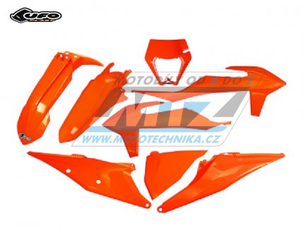 Sada plastů KTM 150EXC+250EXC+300EXC + 250EXCF+350EXCF+450EXCF+500EXCF / 20-22 + XC-W+XCF-W / 20-22 – barva FLUO oranžová (neon oranžová)